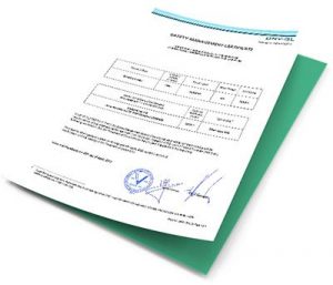 Certifikat fra DNV-GL, Camilla Høj